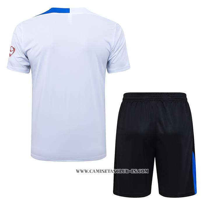 Chandal del Paris Saint-Germain 25-26 Manga Corta Blanco - Pantalon Corto